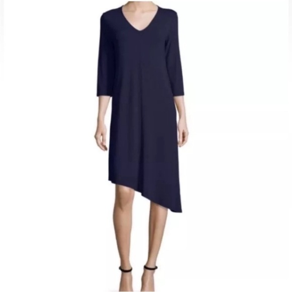 Eileen Fisher asymmetrical dress - Picture 1 of 13